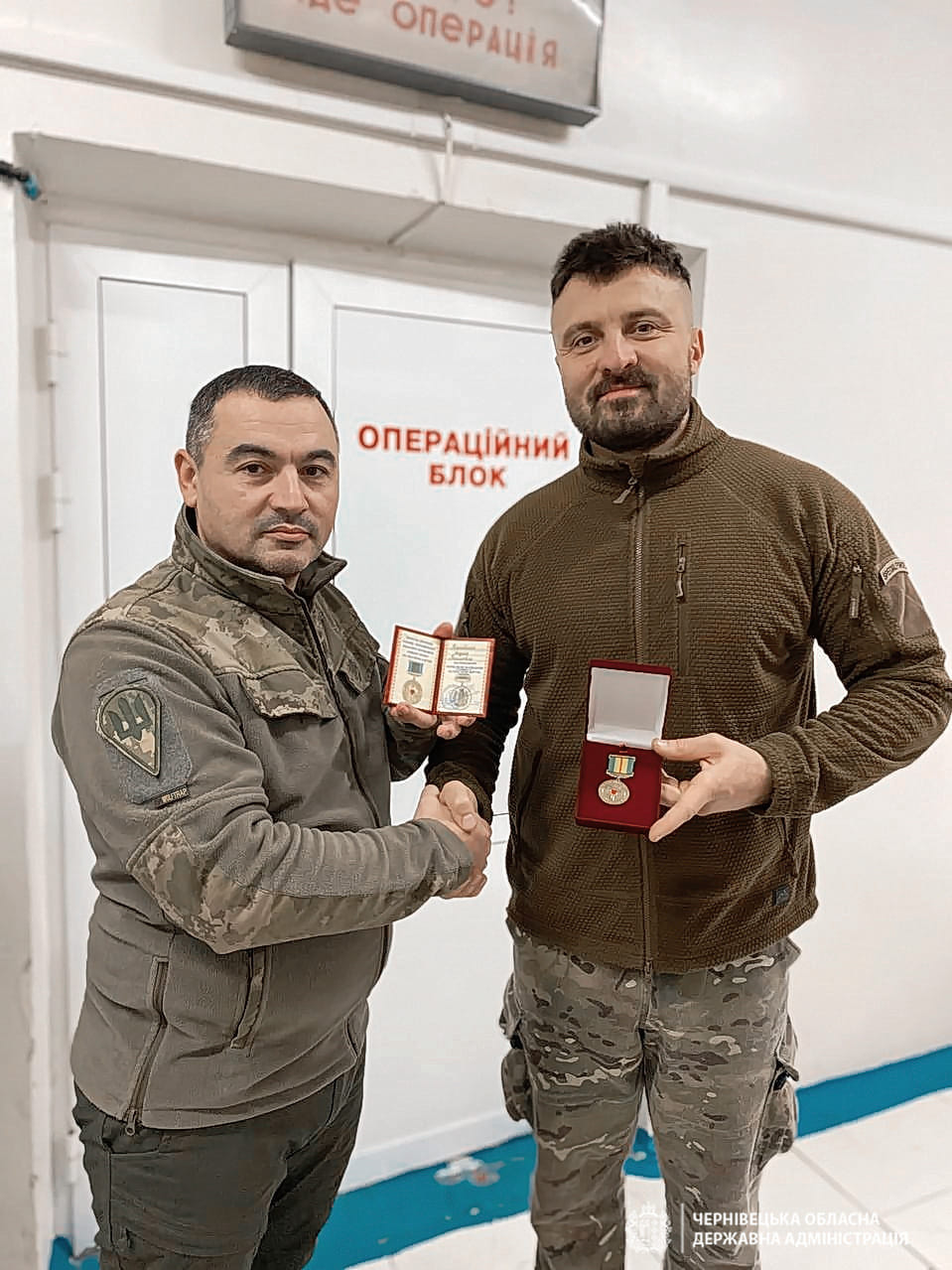 Буковинські бойові медики отримали нагороди «За спасіння життя»