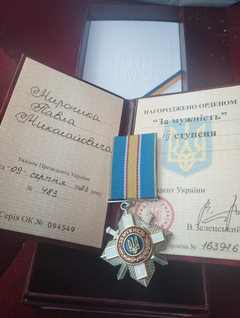 Військовий із Кіцманя удостоївся високої відзнаки від Володимира Зеленського.
