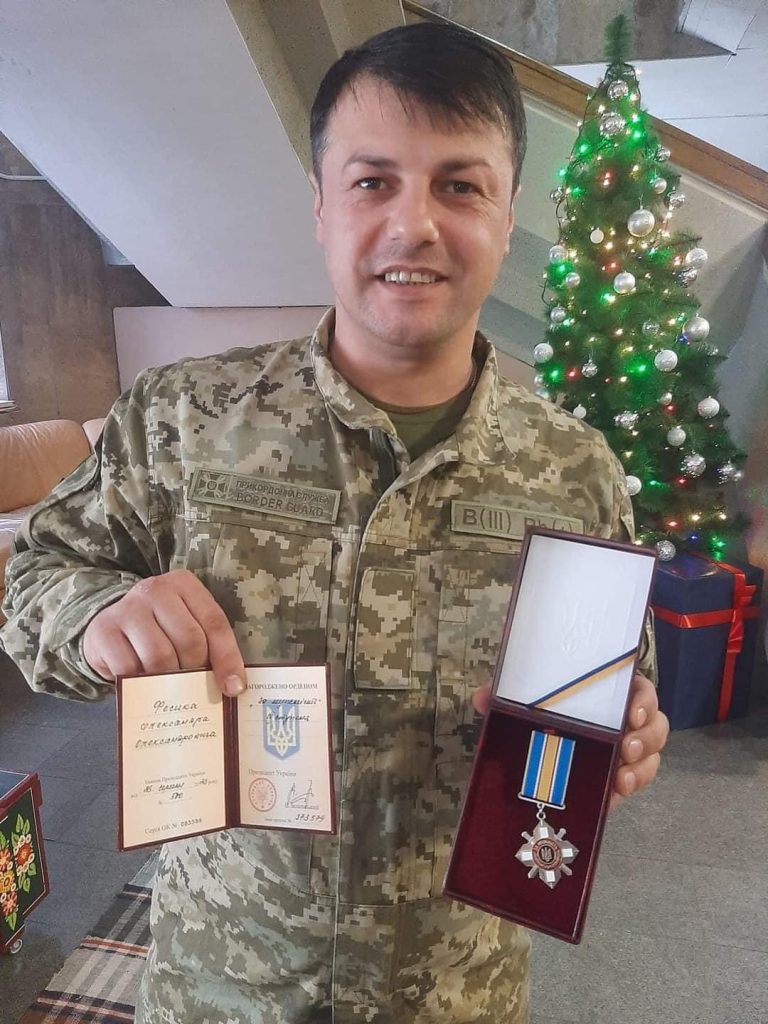 Військового з Буковини нагородили орденом «За мужність»