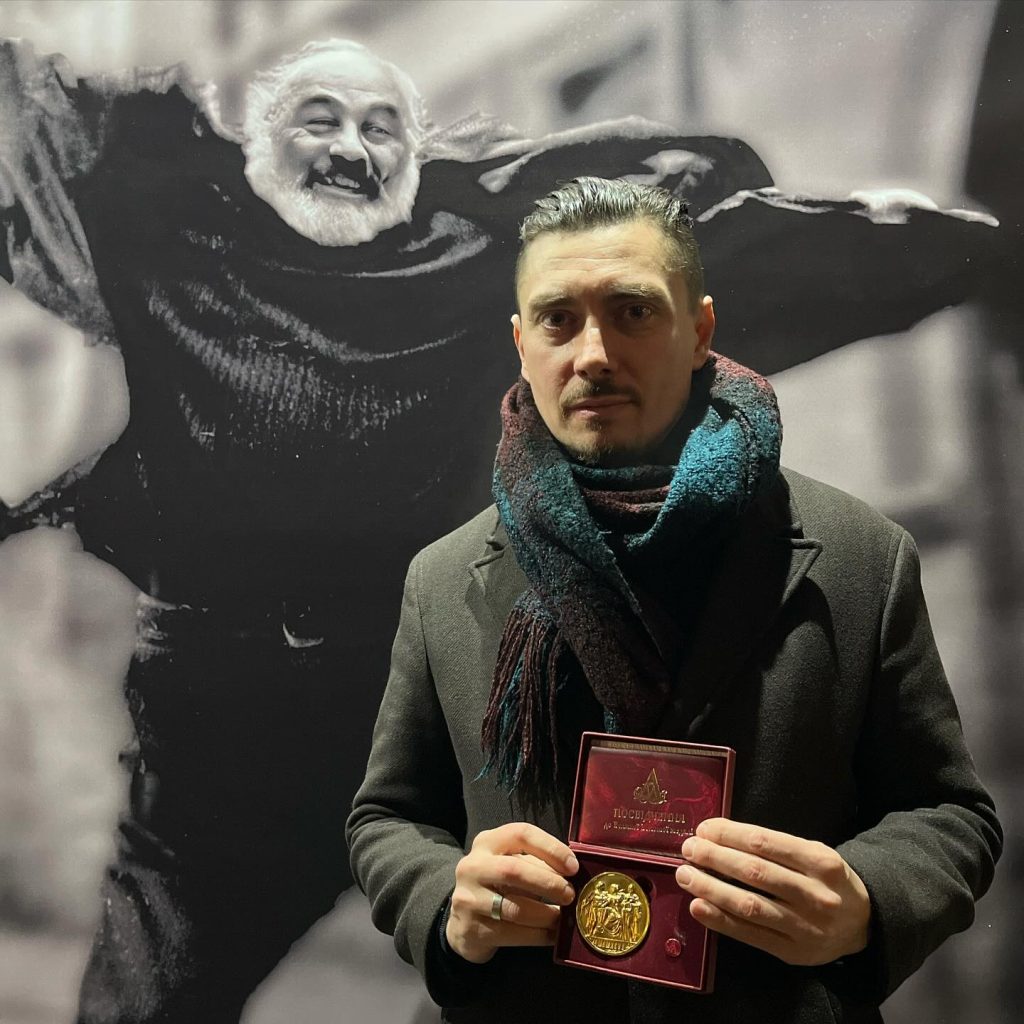 Дмитро Сухолиткий-Собчук отримав нагороду Національної академії мистецтва України