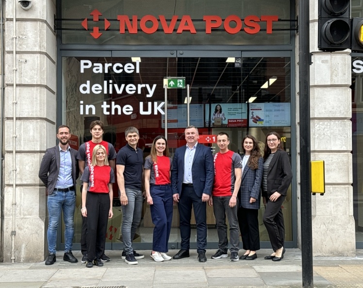 «Нова пошта» відкрила відділення у Великій Британії