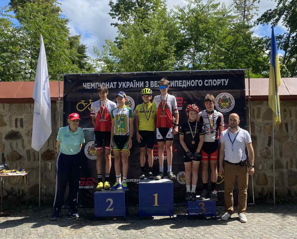 Буковинські спортсмени здобули нагороди чемпіонату України з велоспорту