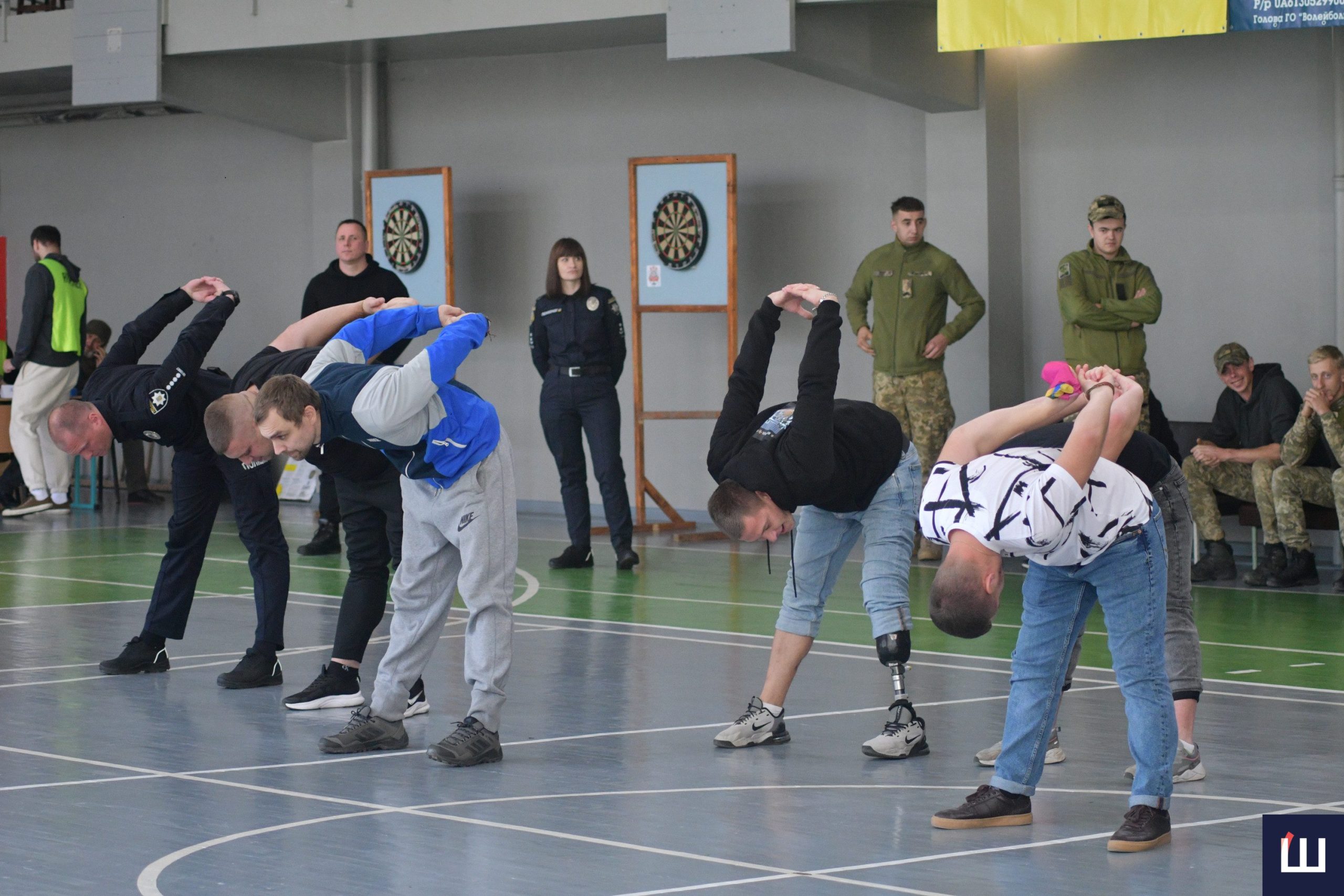 Для підтримки морального духу: в Чернівцях провели «Спортивний день для ветеранів»