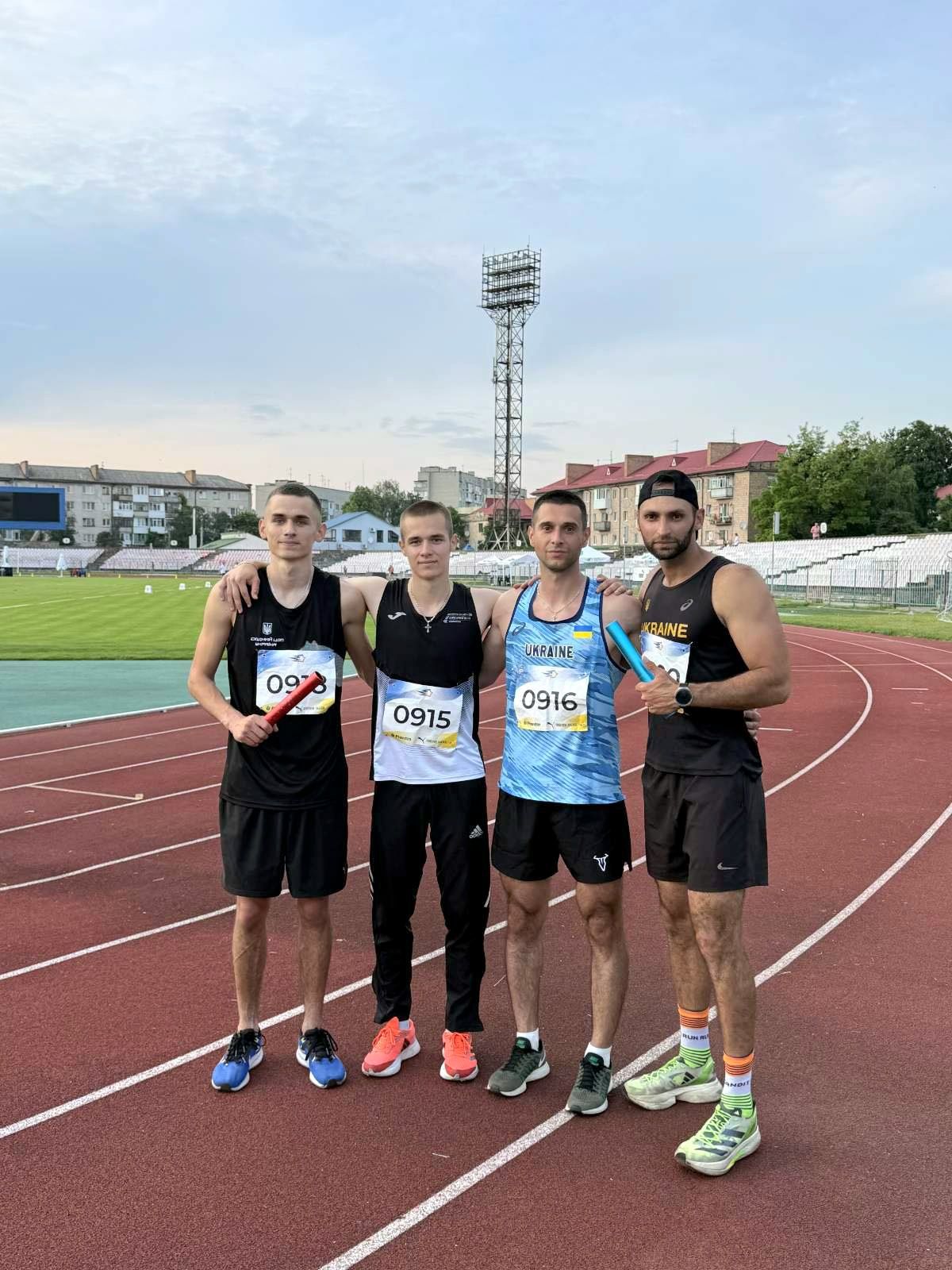 Буковинські легкоатлети здобули «золото» на чемпіонаті України