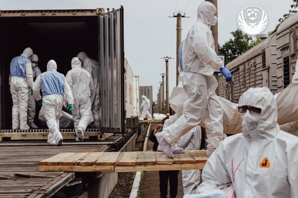 До України повернули 1200 тіл загиблих людей