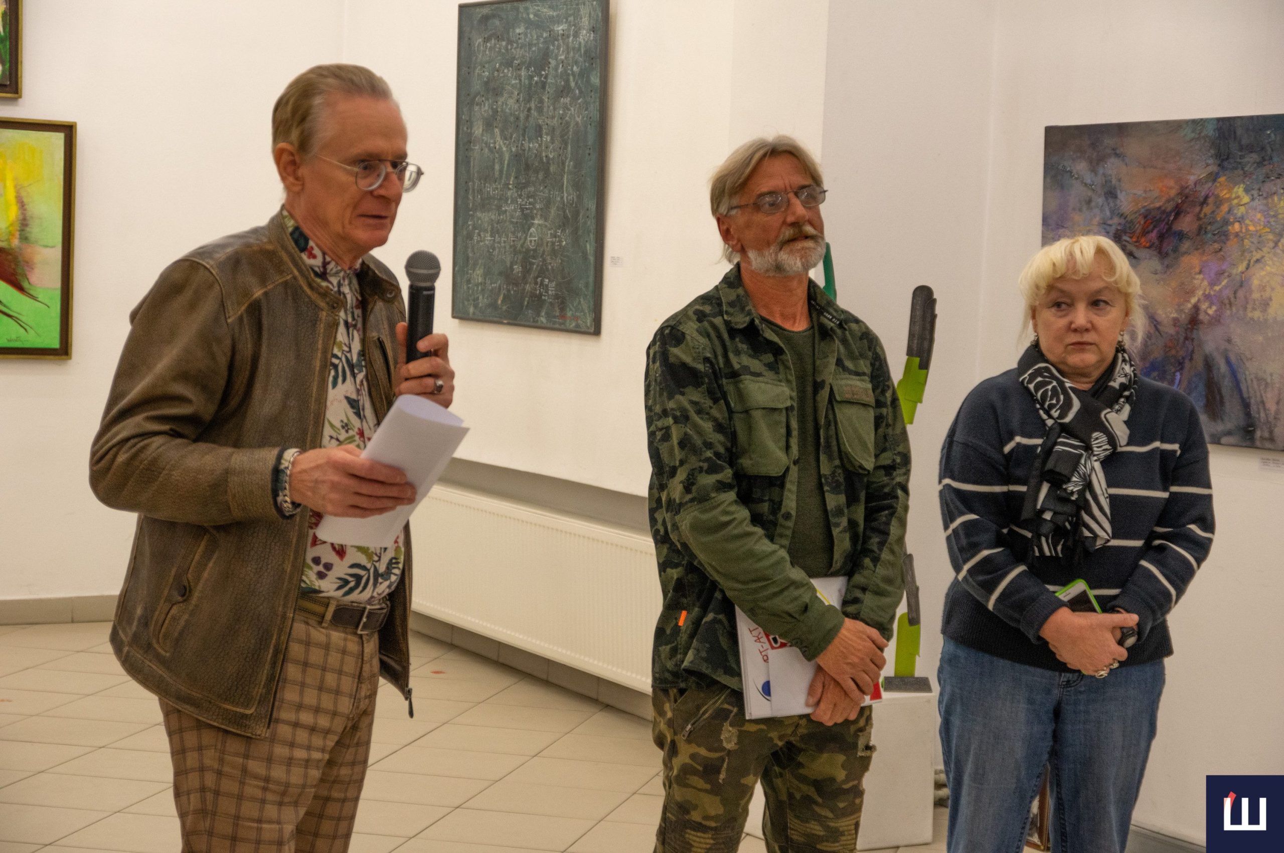 VI Всеукраїнське трієнале абстрактного мистецтва “ART-AKT” відкрили у Чернівцях