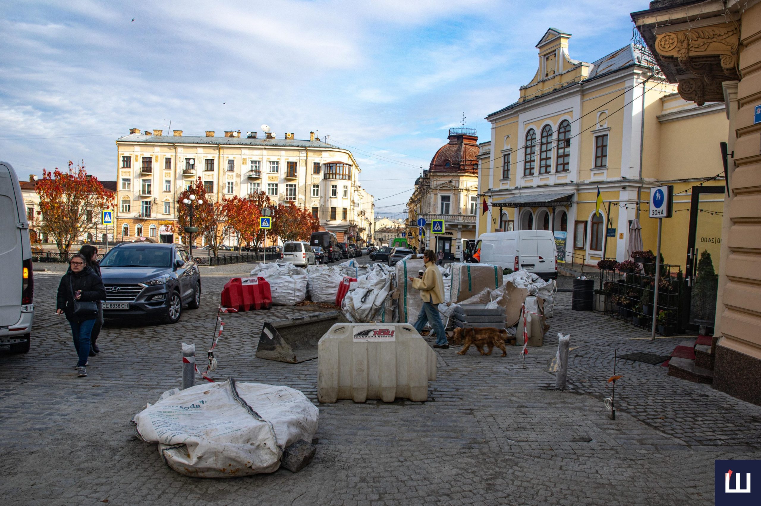 У Чернівцях завершують ремонт на вулиці Заньковецької