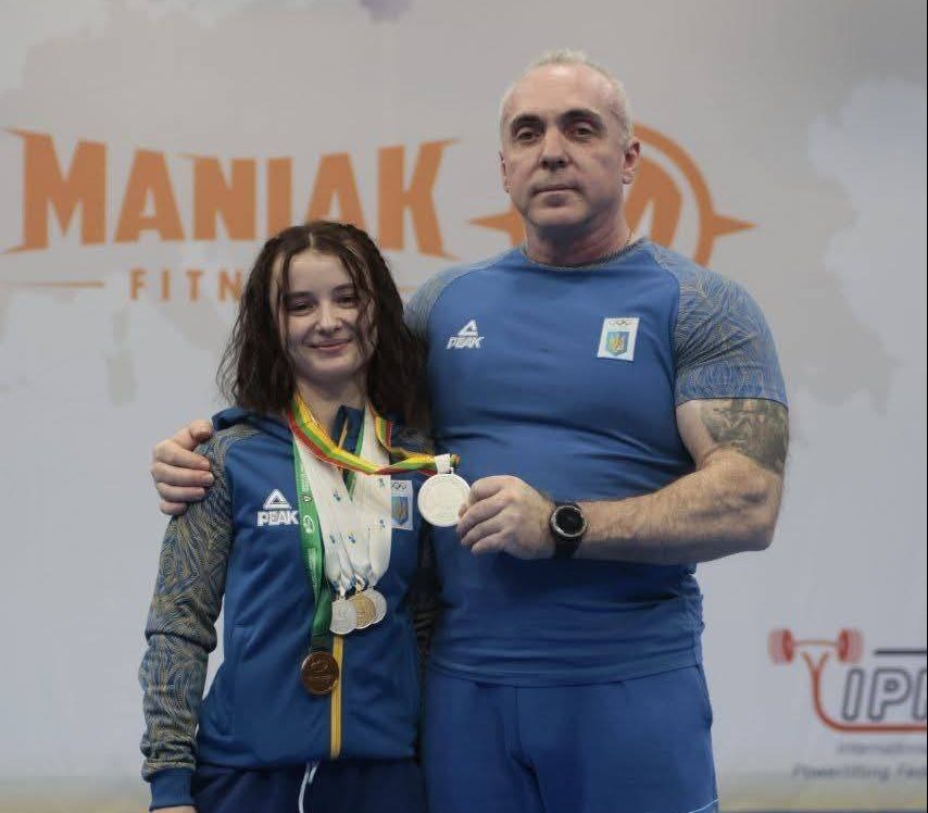 Чернівчанка здобула срібло на чемпіонаті Європи з паверліфтингу