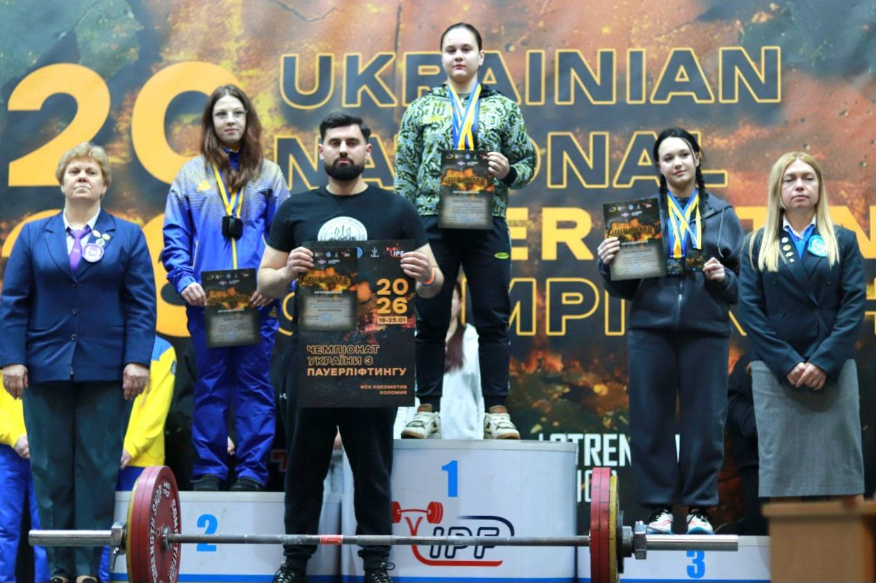 Буковинські спортсмени вибороли призові місця на чемпіонаті України з паверліфтингу