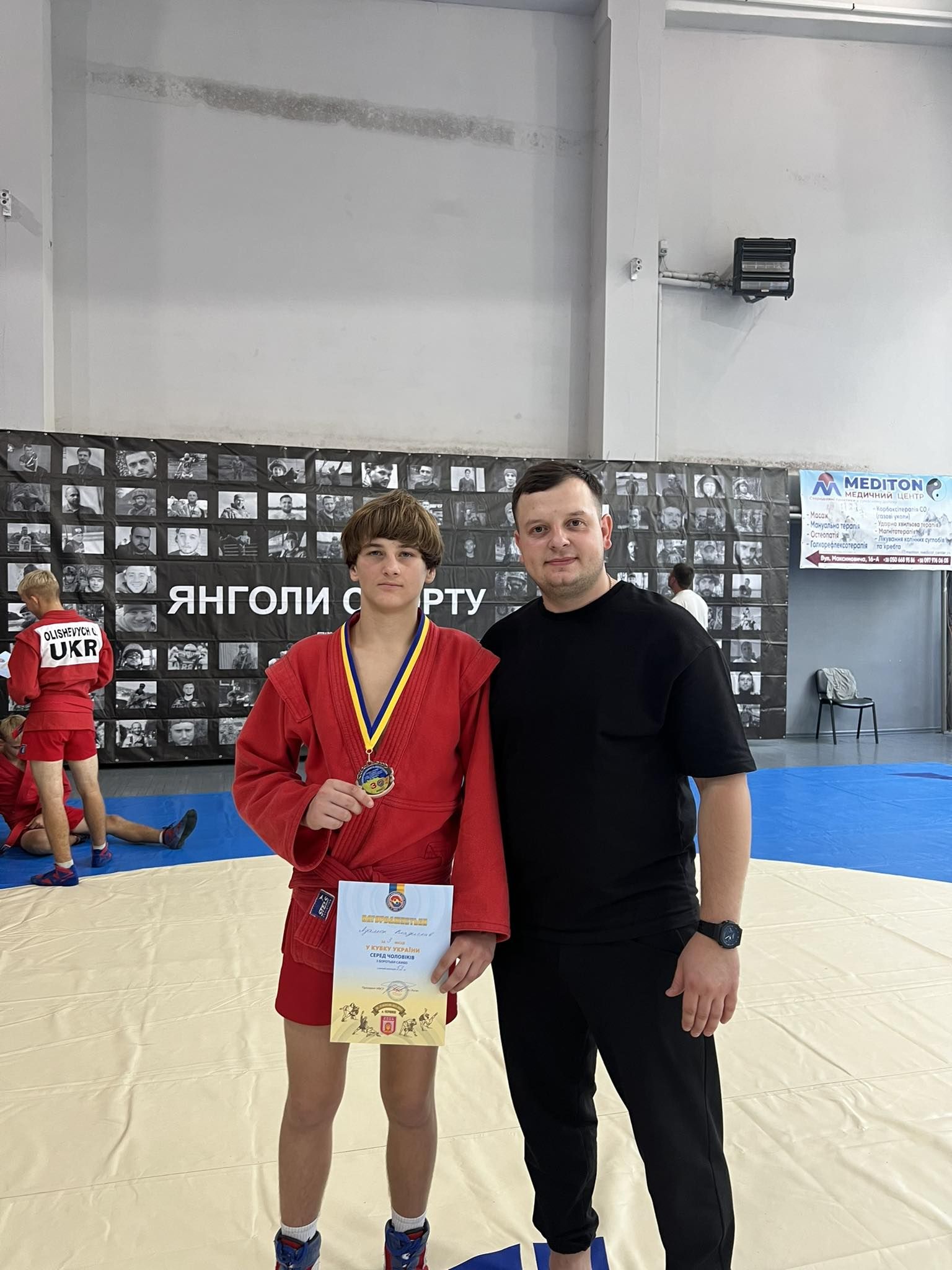 Чернівецький самбіст здобув бронзу на чемпіонаті України серед юнаків